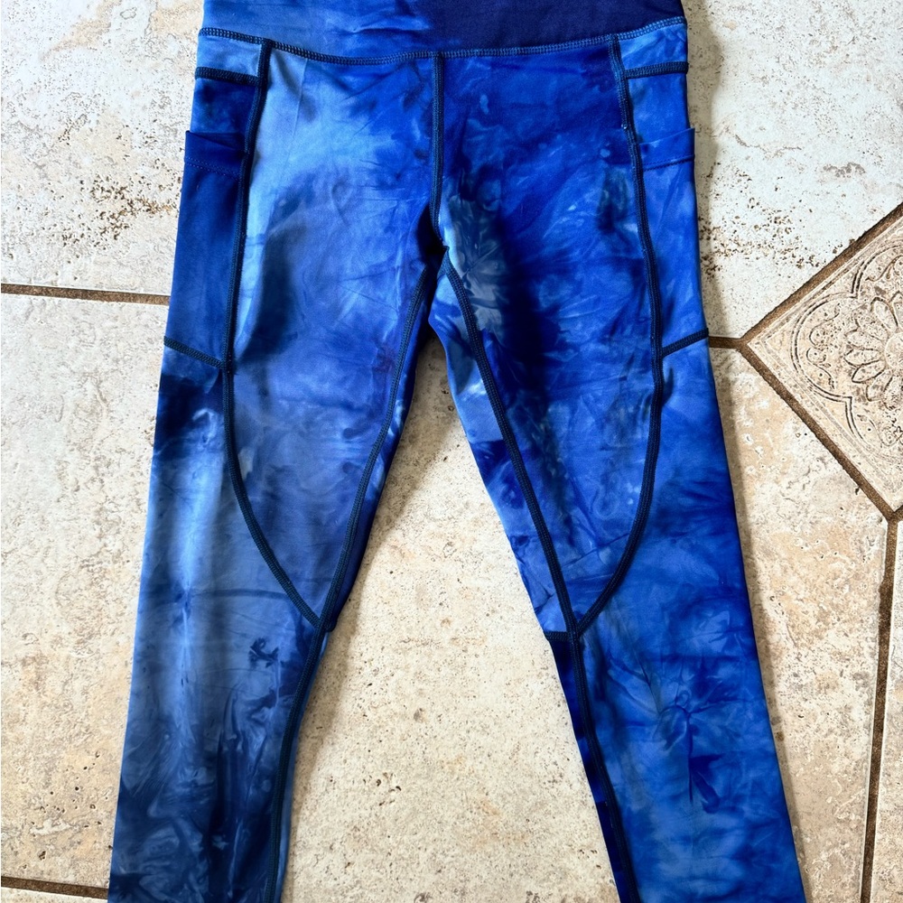ZYIA Blue Leggings for Active Comfort